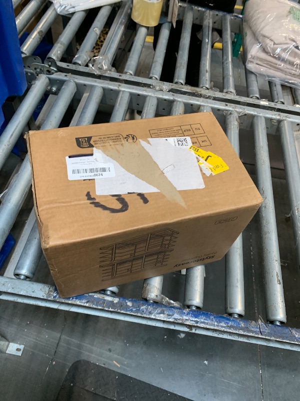 Photo 1 of **MINOR CRACK IN TOP SEE PHOTOS**Stylstoreazy 2 Pack Potato and Onion Storage Bin,Stackable Pantry Organizers and Storage with PP Liner and Bamboo Top,Kitchen Storage Organization Counter Basket for Fruits,Produce,Vegetable, Black