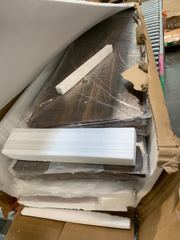 Photo 1 of ***SIMILAR ITEM***
ONBRILL L Shaped Standing Desk with File Cabinet, 63x24'' Electric Stand Up Desk with Monitor and Storage Shelf, Adjustable Height 28-46'' for Home and Computer Workstation, Rustic Brown