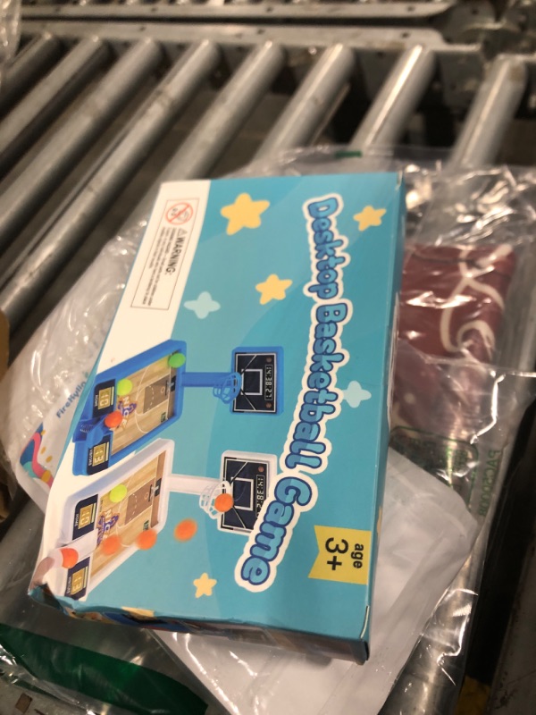 Photo 1 of 2 Pack Basketball Game Toys, Tabletop Basketball Shooting Game for Kids and Adults, Desk Games for Office for Adult to Reduce Stress, Basketball Party Favors Classroom Prizes for Boys Girls