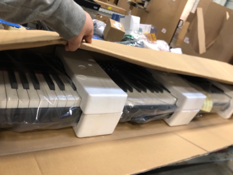 Photo 1 of **STRICH 88 Keys Weighted Keyboard with Sustain Pedal, Hammer-Action Digital Piano, 2x15W Built-In Speakers, Full-size Electric Piano Keyboard Supports USB-MIDI/Wireless Connect, SDP-120