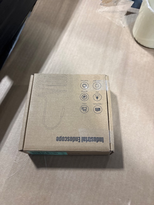 Photo 1 of [Dual-Lens] Endoscope Camera with Light, 1920P HD Borescope with 8+1 Adjustable LED Lights, IP67 Waterproof 16.5FT Semi-Rigid Snake Cord Inspection Camera for iPhone, iPad and Android Phone (Type C)