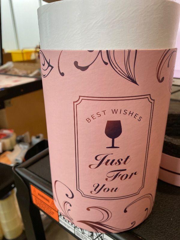 Photo 1 of *MINOR DAMAGE - USED*
Personalized Gifts for Women - Customized Gift A-Z Wine Glass, Unique Birthday Gifts for Women, Christmas Basket Gift for Her, Mom, Wife, Sister, Friend, Nurse?K?