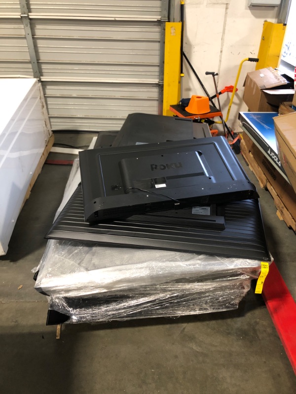 Photo 1 of *SOLD AS IS NO REFUND/ NO RETURN**
PALLET OF BROKEN TVS, USE FOR PARTS.