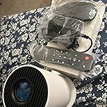 Photo 1 of [Built-in Apps & 2026 Upgraded] Mini Projector Support 4K 1080P Auto Keystone 180° Rotatable with WiFi 6 and Bluetooth 5.4, Projector Portable Compatibile with HDMI/TV Stick/Memory Stick/Laptop-Black