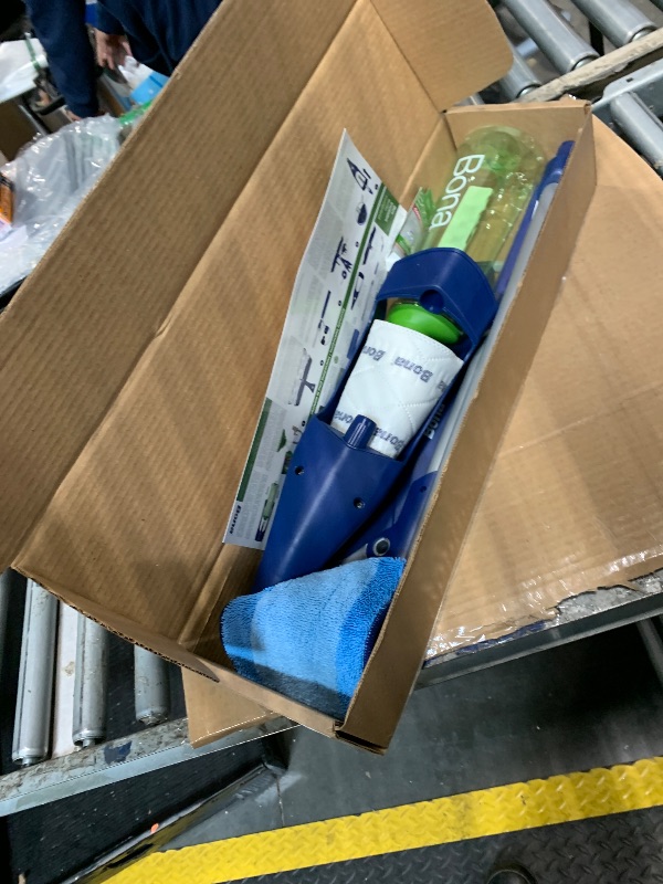 Photo 1 of *missing pieces /pole* Bona Multi-Surface Floor Premium Spray Mop - Includes Multi-Surface Floor Cleaner Concentrate and Machine Washable Microfiber Cleaning Pad - For Stone, Tile, Laminate and Vinyl LVT/LVP Floors