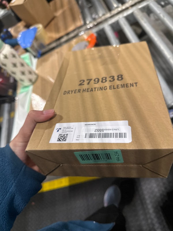 Photo 1 of [UPGRADED] 279838 Dryer Heating Element for Whirlpool Kenmore Maytag Amana Roper, Dryer Heating Element Parts Include Dryer Thermostat Thermal Fuse, Replaces 2406026 3403585 w10724237