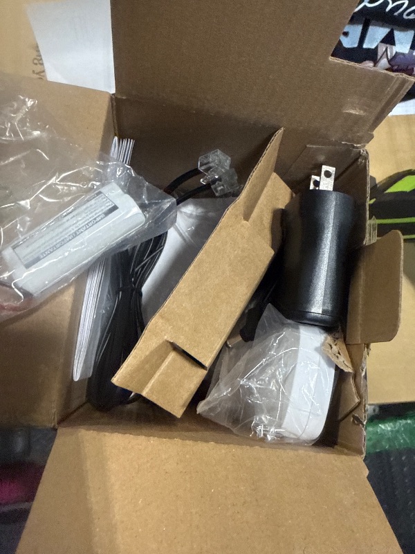 Photo 1 of [New] VTech VG134 DECT 6.0 Cordless Home Phone with Bluetooth Connection, Digital Answering Machine, Backlit Display,Full Duplex Speakerphone, Caller ID/Call Waiting,1000 ft Range (White/Grey)