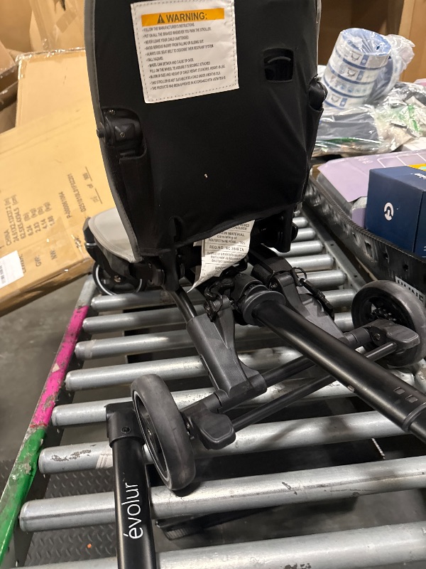 Photo 1 of ****SIMILAR PRODUCT*** MISSING PARTS**** évolur Cruise Rider Stroller with Canopy, Lightweight Umbrella Stroller with Compact Fold, Easy to Carry Travel Stroller - Noir Black