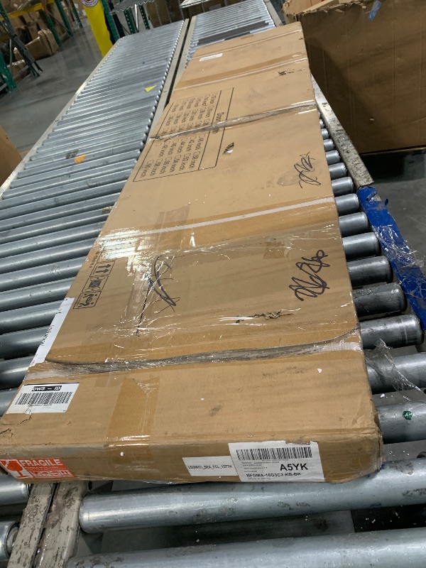 Photo 1 of **
WINSTELLAR 28 x 80 5-Panel Prebuilt Interior Frosted Glass Door Slab, Paintable Interior Doors for Home, Bedroom, Pantry, Laundry Room as Prehung, Pocket, French, Barn Doors, White Door Panel