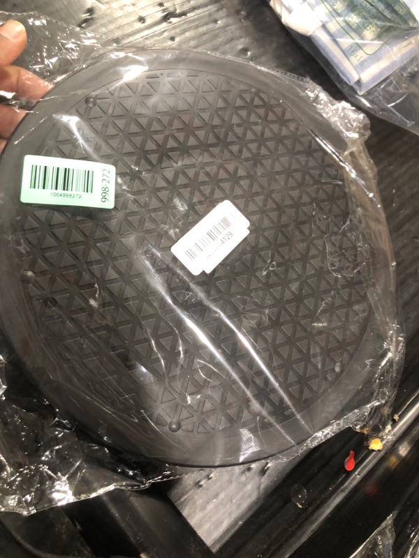 Photo 1 of 12 Inch Lazy Susan Turntable Organizer, Eichzer Premium Heavy Duty Rotating Swivel Stand with Steel Ball Bearings for Model/Rotating Plants/Crafts Stand/TV/Monitor/Laptop (360? Rotation)