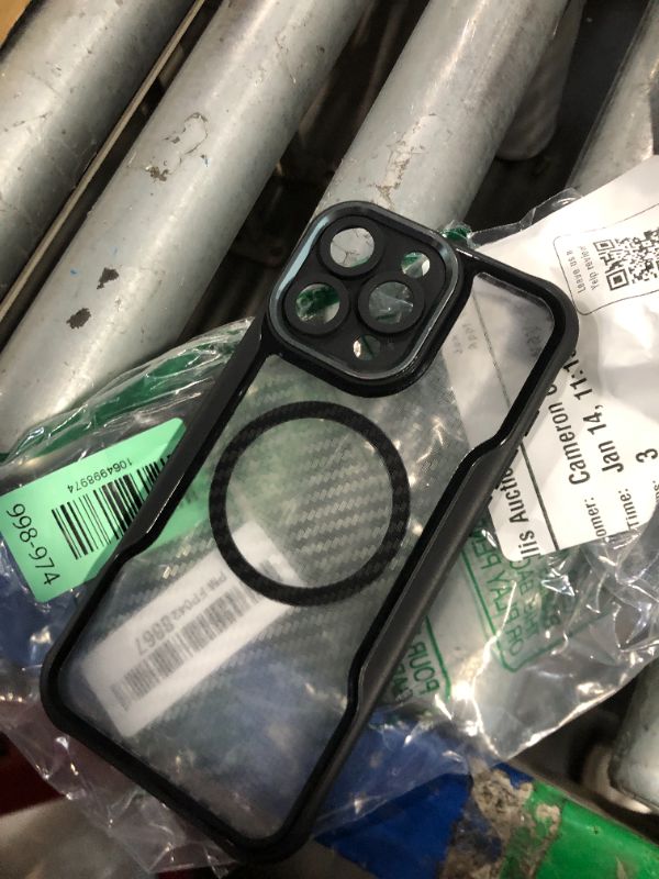 Photo 1 of *** ONLY ONE PCS ** Dahkoiz for iPhone 16 Pro Max Case, Compatible with MagSafe, with Privacy Screen Protector X2, [Camera Protection] [15ft Drop Protection] Slim & Rugged Magnetic Case for iPhone 16 ProMax, Black