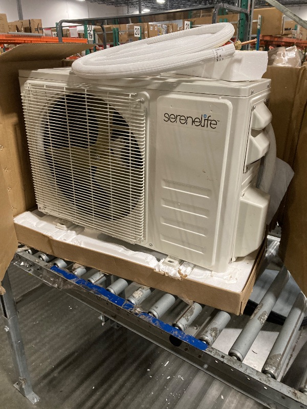 Photo 1 of ***ONLY THE UNIT*** SereneLife 12,000 BTU Mini Split AC & Heating System, 230V Indoor & Outdoor Wall-Mounted Units with WiFi, Installation Kit Included for Home, Office & Bedroom, Up to 550 Sq. Ft. Coverage