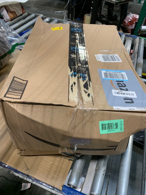 Photo 1 of *Missing peices check clerk comments  *
100FT Light Track System for Govee Permanent Outdoor Lights Pro (H706A), Permanent Halloween/Christmas Light Track, DIY Paintable PVC Track