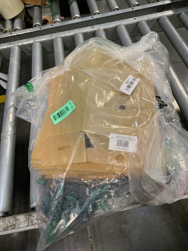 Photo 1 of ***VERY USED*** Lumabase Solar Powered Luminaria Kit,Plastic, Tan - Set of 6