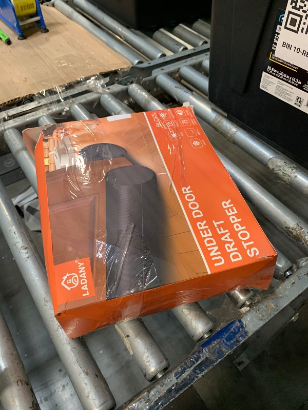 Photo 1 of (2 Pack) Under Door Draft Stopper, Under Door Blocker Size of Adjustable Size from 30" to 36", Easy Install,Gap Filler, Reduces Air Draft, Noise & Sound, Door Seal for Improved Insulation