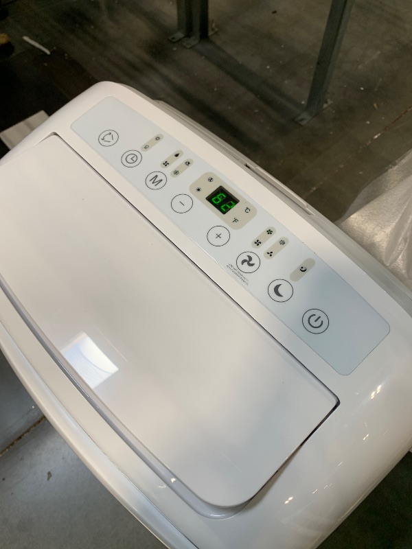 Photo 1 of *********TURNS ON PERFECTLY******* Amazon Basics 4-In-1 Portable Air Conditioner, 13500 BTU (ASHRAE), Cools Up to 550 Sqf, Portable AC with Cool/Heat/Dry (Dehumidifier)/Fan-Only Functions, Auto Mode, Sleep Mode, Timer, White