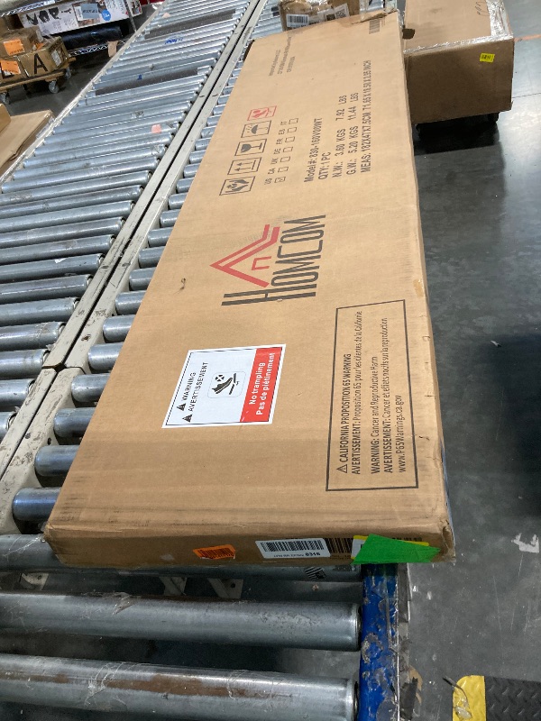 Photo 1 of ***DAMAGE SHOWN IN THE PHOTO***HOMCOM Room Divider, 3 Panel Folding Privacy Screen, 6FT Tall Portable Wicker Weave Partition Wall Divider for Bedroom, Home Office, White