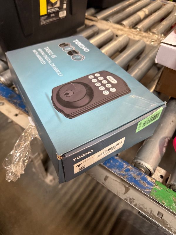 Photo 1 of *USED*
TEEHO TK001H Keyless Entry Door Lock with Handle Set, Electronic Deadbolt Keypad Door Lock with Code, Smart Locks for Front Door, Exterior Door Handle, Auto-Lock, Easy to Install, Oil-Rubbed Bronze