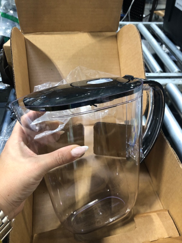 Photo 1 of ****ONLY WATER FILTER PICTURE*** Brita Small 6 Cup Water Filter Pitcher, 1 BritaPlus Filter, Metro, Black (Package May Vary)