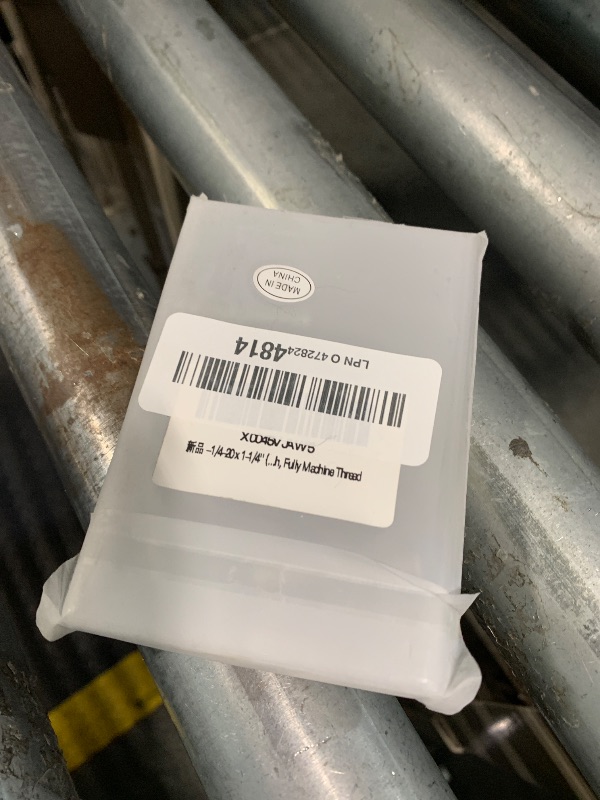 Photo 1 of 1/4-20 x 1-1/4'' (20 Pack) Flat Head Machine Screw, Phillips Drive, 304 Stainless Steel 18-8, Bright Finish, Fully Machine Thread