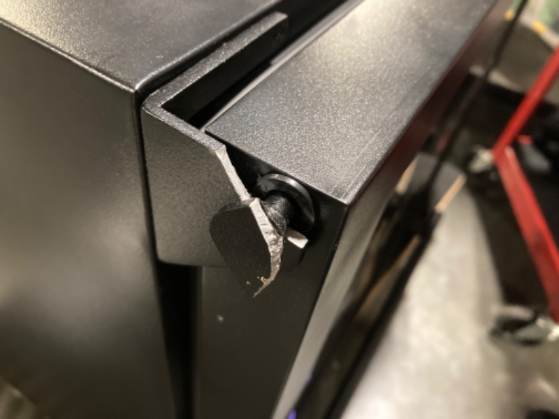 Photo 1 of  ***THE DOOR NEEDS TO BE REPAIRED***Beverage Refrigerator CoolerCans Beverage and Beer Fridge with Glass Door, Built-in/Freestanding Drink Fridge for Kitchen, Bar or Office, Stainless Steel Silver