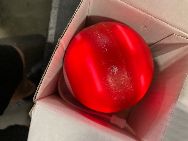 Photo 1 of ***MINOR DAMAGE****PetDroid Interactive Dog Toys Dog Ball, [Newly Upgraded] Durable Motion Activated Automatic Rolling Ball Toys for/Small/Medium/Large Dogs,USB Rechargeable(Orange)***MINOR DAMAGE****