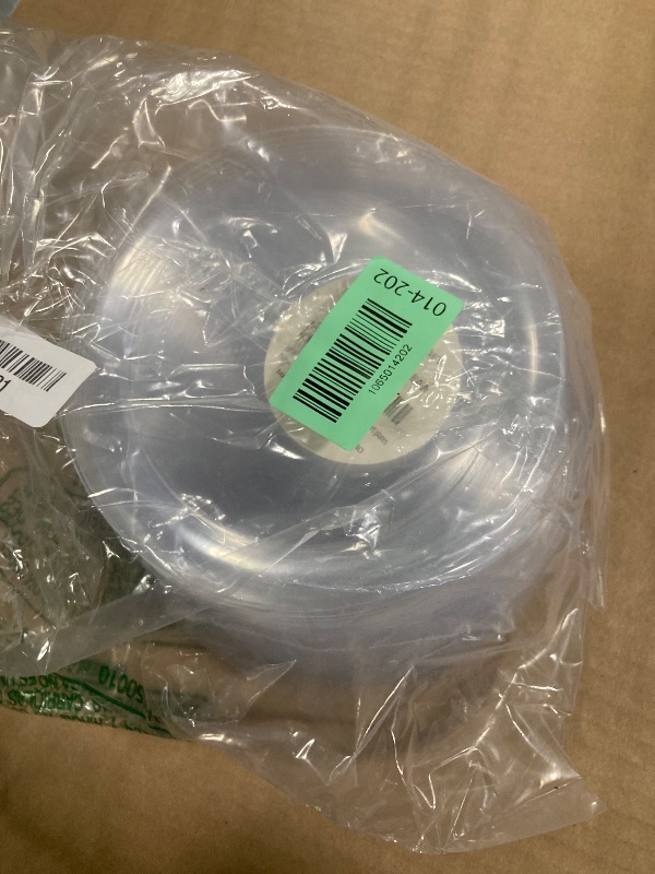 Photo 1 of [6'' 40 Pack] 6'' inch Premium Heavy Weight Crystal Clear Classy Disposable hard Plastic Dessert plates