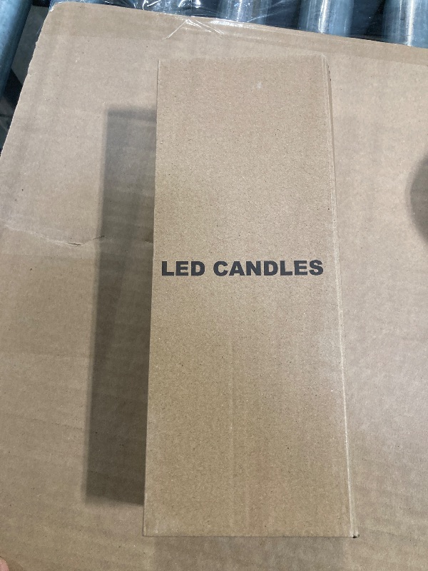 Photo 1 of ***MISSING 3 CANDLES***
GenSwin Flameless Taper Candles with Remote and String Lights, Ivory Real Wax Taper Candles Battery Operated, LED Flameless Battery Candlesticks for Home Holiday Decor(Set of 6)