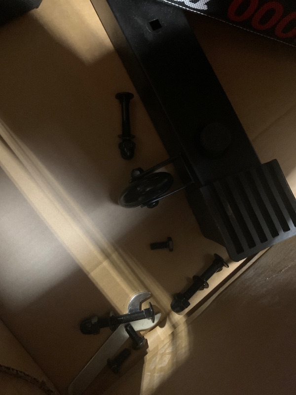 Photo 1 of **HE'S MISSING A FEW SCREWS**
 1200LB Weight Bench, Heavy Duty Bench1000 PRO Adjustable Workout Bench Press Set for Home Gym Strength Training, Removable Foot Catch for Incline Flat Decline Sit Up Bench for Full Body Fitness