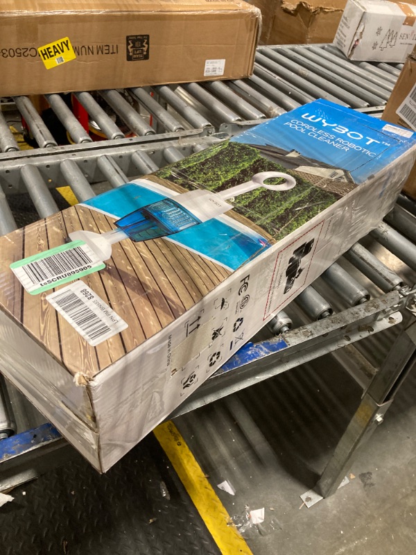 Photo 1 of (2024 Upgrade) WYBOT Handheld Pool Vacuum with Dual Suction Heads, Telescopic Pole, Cordless Rechargeable Pool Cleaner for Deep Cleaning with 60 Mins Runtime, Ideal for Spas/Hot Tubs/Small Pools 