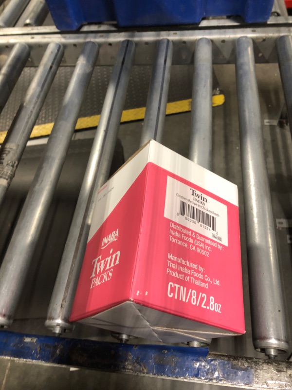 Photo 1 of **EXPIRATION DATE: 01/30/2026**  INABA Twin Packs for Cats, Side Dish/Topper Pouch, 1.4 Ounces per Serving, 16 Servings, Chicken Recipe in Chicken Broth