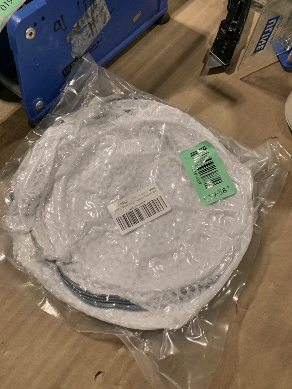 Photo 1 of 2 Pack 2 Size 120g Honeycomb Shoe Washing Machine Bag, Fabric Shoe Bag with Auto-Lock Zipper, Washing Laundry Bag for Sneaker, Running Shoes, Sock, Bras, Toys