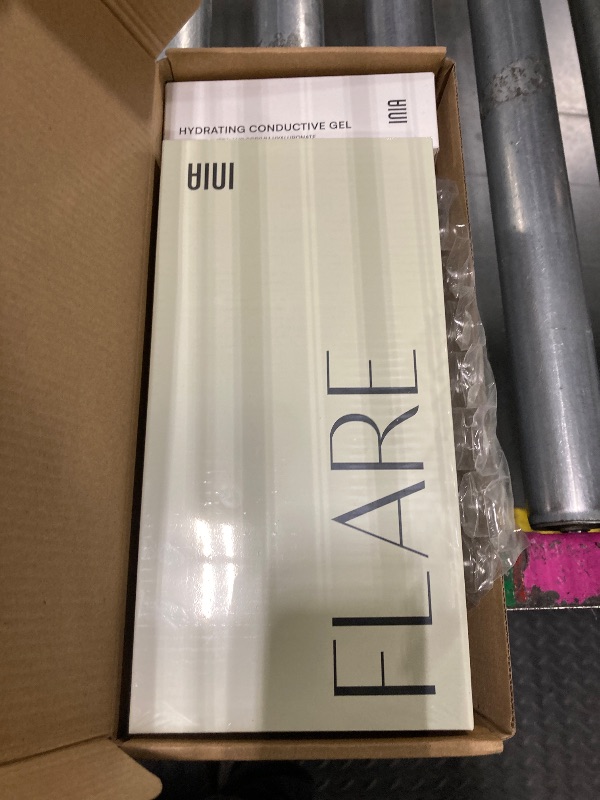 Photo 1 of ** FACTORY SEALED ** INIA 3-in-1 Red Light Therapy for Face and Neck Beauty Device for Puffiness & Skin Firming Skincare Tool (Black)