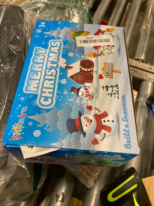 Photo 1 of ***SELLING FOR PARTS, FINAL SALE***Shemira DIY Snowman Kit, Christmas Crafts for Kids, Modeling Air Dry Clay Craft Kits for Kids, DIY Christmas Ornaments Kits,Party Favors Stocking Stuffers (12)***SELLING FOR PARTS, FINAL SALE***