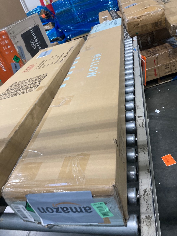 Photo 1 of ** FACTORY SEALED *** Mellow Naturalista Classic 12-Inch Solid Wood Platform Bed | Wooden Slats, No Box Spring Needed, Easy Assembly | Full, Espresso