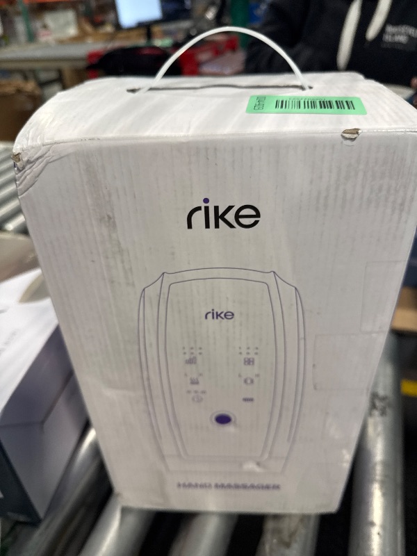 Photo 1 of *UNTESTED*
RIKE Hand Massager, 6 Modes 6 Intensities Hand Massager with Heat and Compression Arthritis and Carpal Tunnel, Christmas Gifts for Women,White Elephant Gifts for Adults (Black)