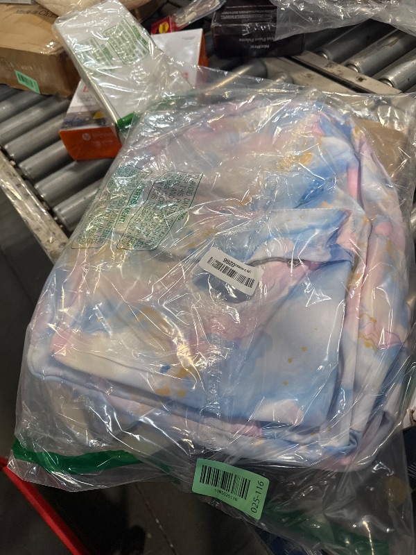 Photo 1 of ***MISSING PIECES*** Bluboon Teen Girls School Backpack Kids Bookbag Set with Lunch Box Pencil Case Travel Laptop Backpack Casual Daypacks (Pink Blue Purple Gold Marble 99)