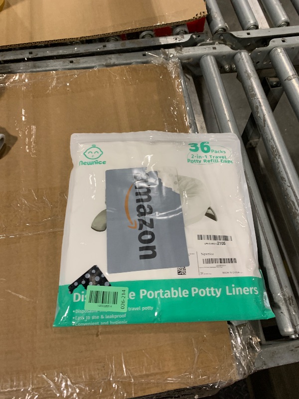 Photo 1 of [36 Counts] Newnice Disposable Potty Liners with Absorbent Pads, Leak-proof Portable Travel Bags for Toddler Training, Compatible with OXO Tot 2-In-1 Go Potty & Most Potty Chairs