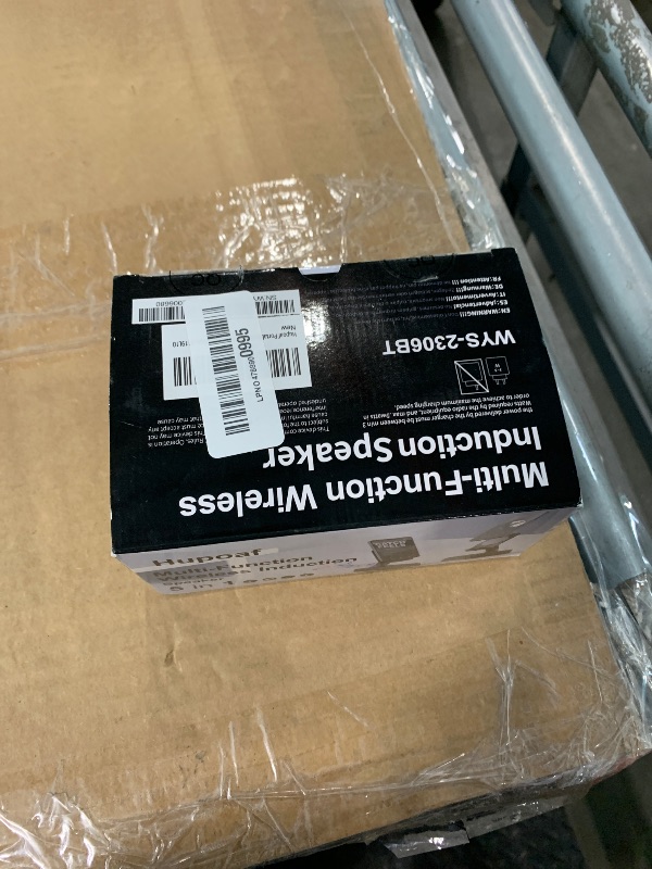 Photo 1 of *USED*
Hupoaf Adjustable Cell Phone Stand with Wireless Induction Bluetooth Speaker, HD Surround Sound for Home and Outdoors, Compatible with iPhone/iPad/Samsung Galaxy, Popular Gifts for Men Women Dad Mom