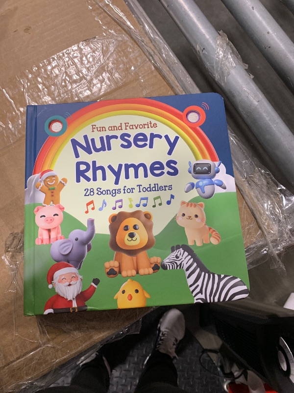 Photo 1 of *USED*
LEARNING BUGS Fun Favorite Nursery Rhymes – Sing Along with 28 Nursery Rhymes, Musical Books for Toddlers, 28-Button Music Book, Musical Toys for Toddlers 1-3