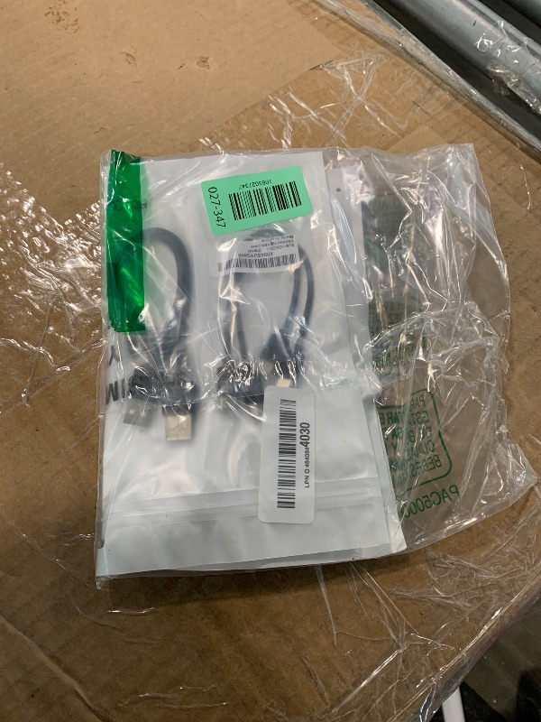 Photo 1 of [0.75FT, 10-Pack] Multi Short USB Charging Cables, Fast Charge & Sync Type-C/Lightning/Micro Cords Bulk for Charging Station Compatible with iPhone16&15, iPhone5-14, iPads, Mobiles, Tablets, Black