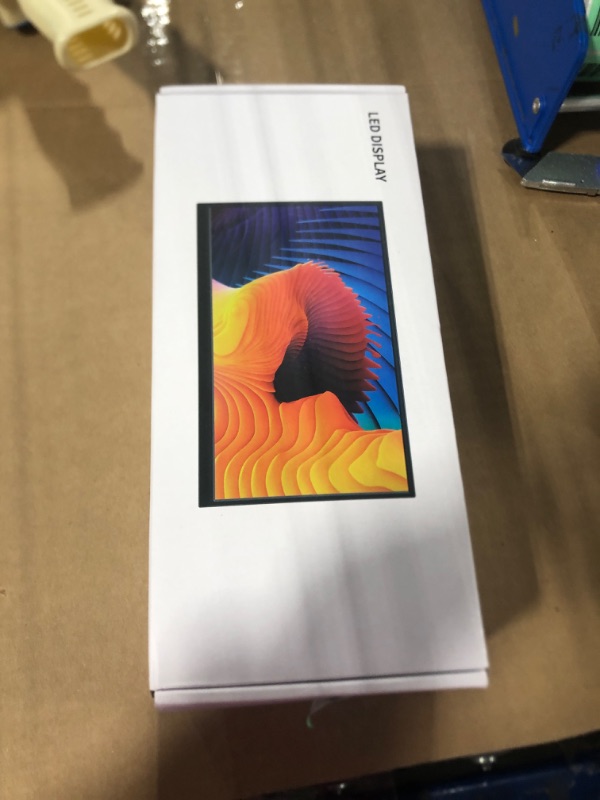 Photo 1 of 10.3 Inch Small Touchscreen Monitor, 400cd/m², IPS Stretched Bar LCD Mini Travel Touch Display 1920 * 720 HDMI USBC, Portable Touch Screen for Laptop Computer Windows Aida64 GPU CPU RAM Monitoring