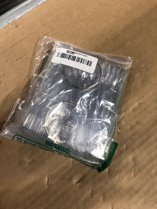 Photo 1 of **MISSING NUMBER STICKERS**
JASSINS 100 Pcs Clear Fan-shaped False Nail Swatch Sticks Nail Polish Practice Display Art Tips Nail Sample Sticks With Metal Split Ring