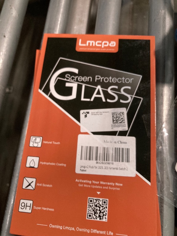 Photo 1 of [2-Pack] Lmcpa Screen Protector for Nintendo New Switch 2?2025?7.9 Inch, Anti-Scratch, Bubble-Free, Transparent HD Clear Tempered Glass Film Screen Protector, 9H Hardness, Ultra-Thin 0.25mm, Accessories for Switch 2
