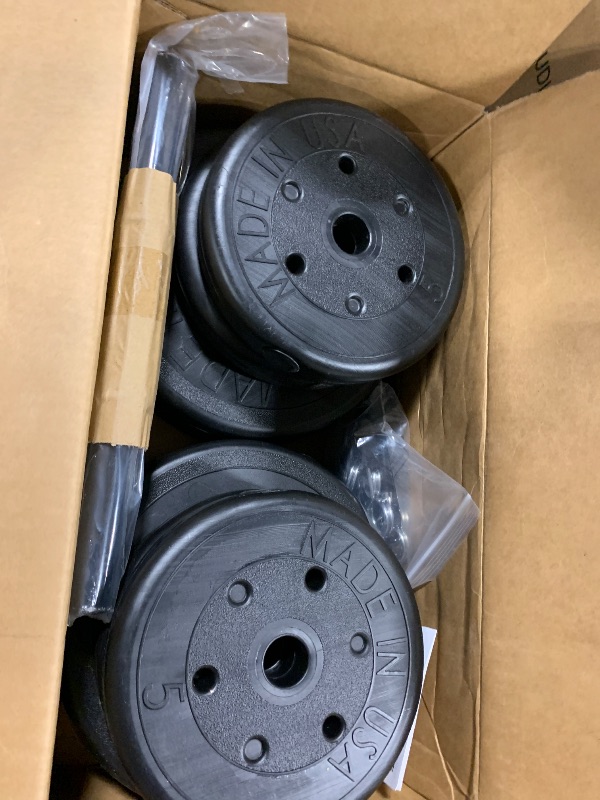 Photo 1 of **SIMILAR ITEM** WEIGHT PLATES, 5LBS (2) / 10LBS (2)