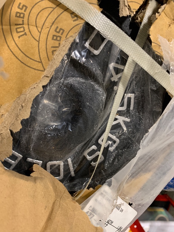 Photo 1 of **SIMILAR ITEM** Cast Iron Olympic 2-Inch Grip Plate for Barbell, 10 Pound Set of 2 Plates Iron Grip Plates for Weightlifting, Crossfit - 2” Weight Plate for Bodybuilding