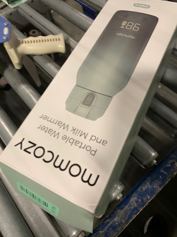 Photo 1 of *MINOR DAMAGE - USED*
Momcozy Portable Milk Warmer for Travel – Dual Heating Modes for Breast Milk & Water, Portable Bottle Warmer with Fast Heating & Long Battery Life, 17 Ounces Large Capacity to Meet Your All-Day Needs