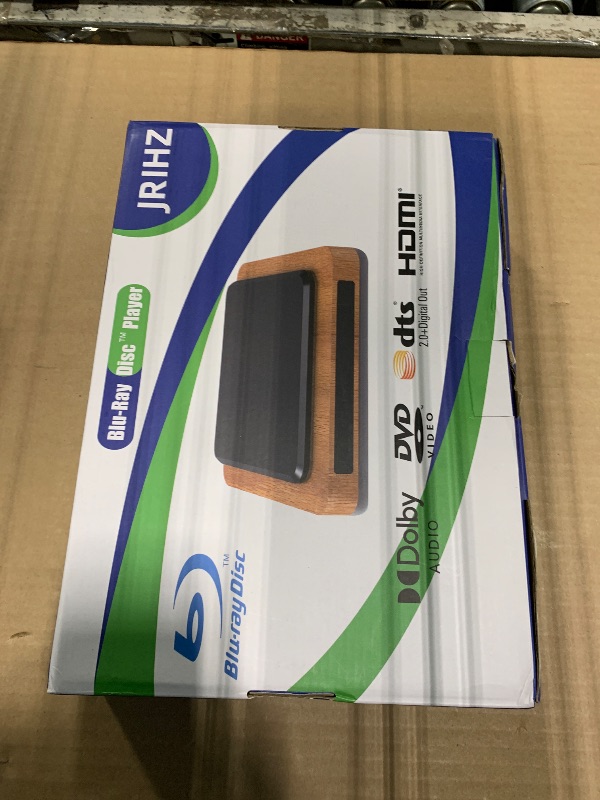 Photo 1 of *** NO REMOTE CONTROL *** Blu Ray Player, 1080p Full HD with Surround Sound A 1 Blu-Ray All Region DVD Player, HDMI/USB/AV Connection Blue Ray Disc Player for TV/RV/Home Theater/Car (Retro Design)