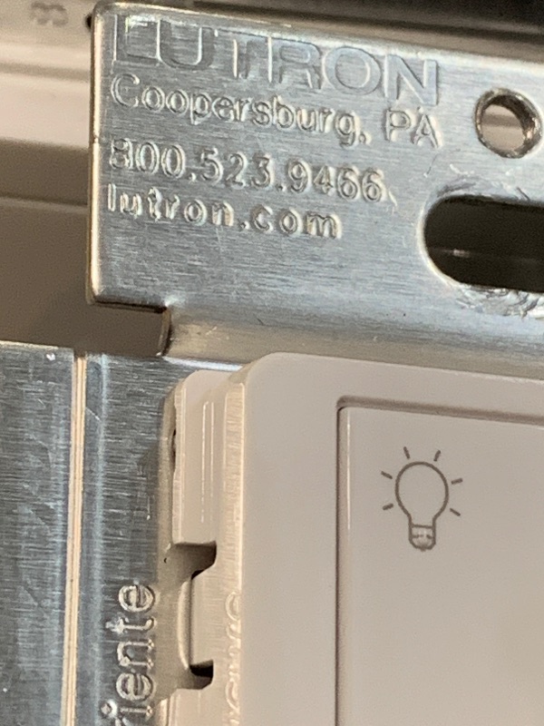 Photo 1 of *** VERY USED *** Lutron Caseta Original Smart Switch (Lutron Smart Hub Required), for LED Lights and Fans, 6 Amp, Single-Pole/3-Way, Neutral Required, PD-6ANS-WH-2, White, 2 Pack