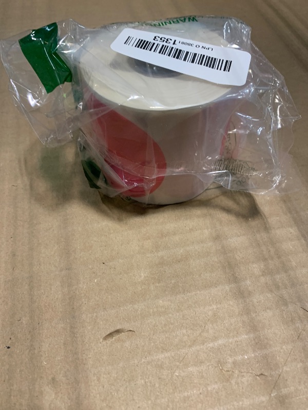 Photo 1 of *** 1 ROLL *** STARLIBOO 2400PCS Thermal Labels, Thermal Printer Labels Round, 2 inch Direct Thermal Stickers use for Barcode, Shipping, Customized, Compatible with Rollo & Zebra & MUNBYN (4 Rolls)